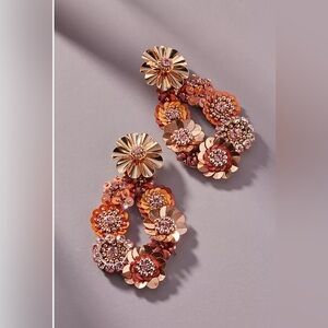 Mignonne Gavigan Earrings.1 earring is missing the back completely SELLING AS IS